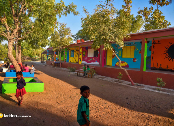 Making Schools Beautiful And Students Cheerful: Laddoo Foundation