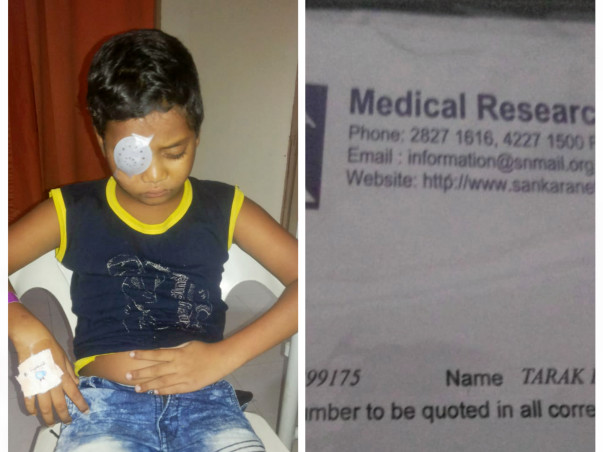Help Tarak get back his eyesight