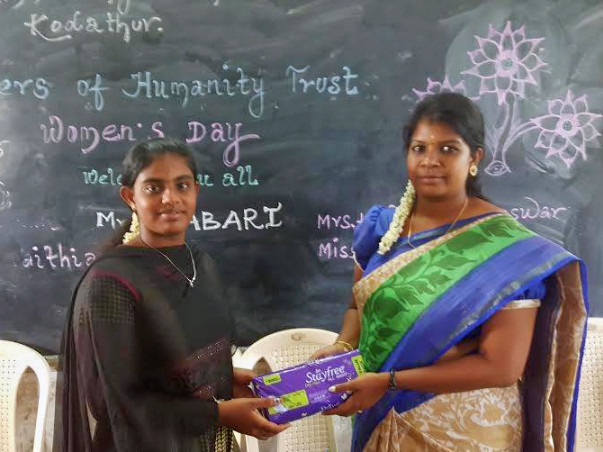 Providing Sanitary Napkins to Rural Girls