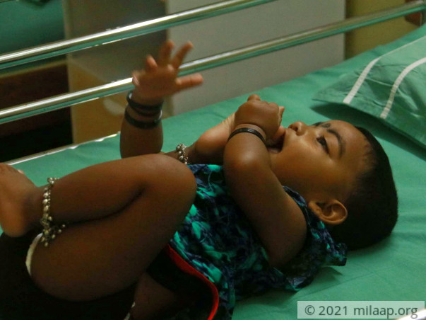 Help Baby Ridhika Recover From An Accident