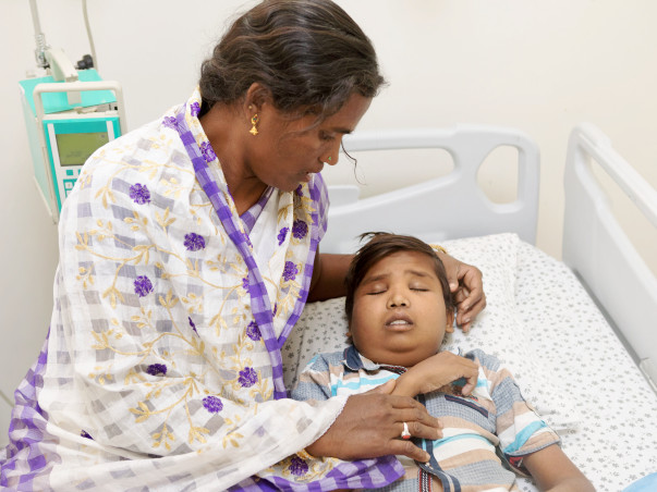 This teenage boy's body will continue to swell up without treatment