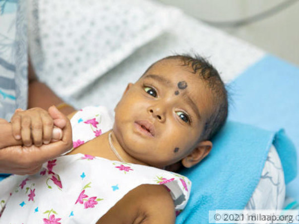 Help this 4-month-old get a new liver and beat impending death