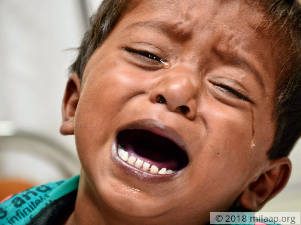 2-year-old Prahlad needs a heart surgery in 24 hours