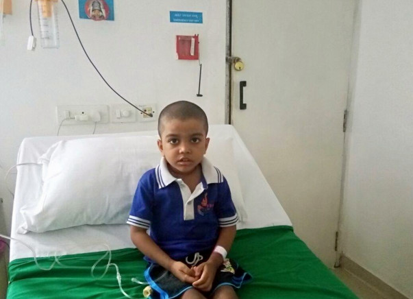 Help 5 year Old Rishikesh Who Has White Blood Cancer