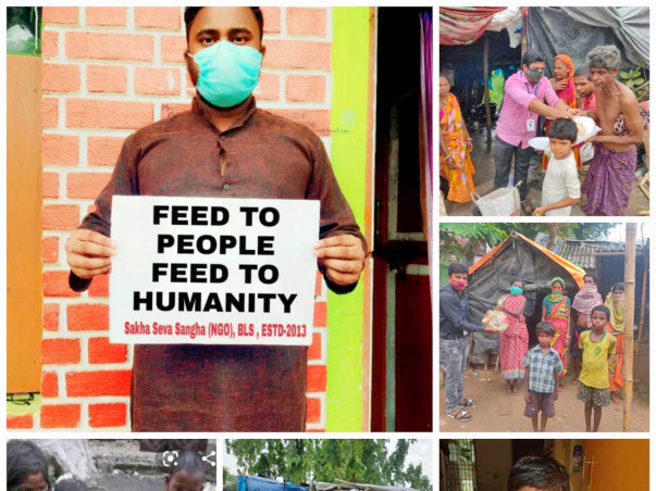 Covid-19 relief program at Odisha-Balasore