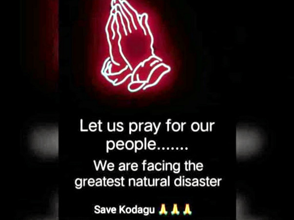 Help Kodagu #CoorgNeedsYourSupport