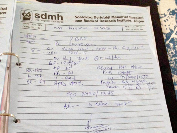 Arunima fighting with Guillain-Barré Syndrome (GBS)