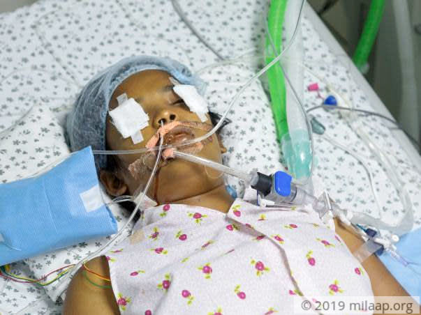 Help 15-year-old Loka who is in a very critical condition