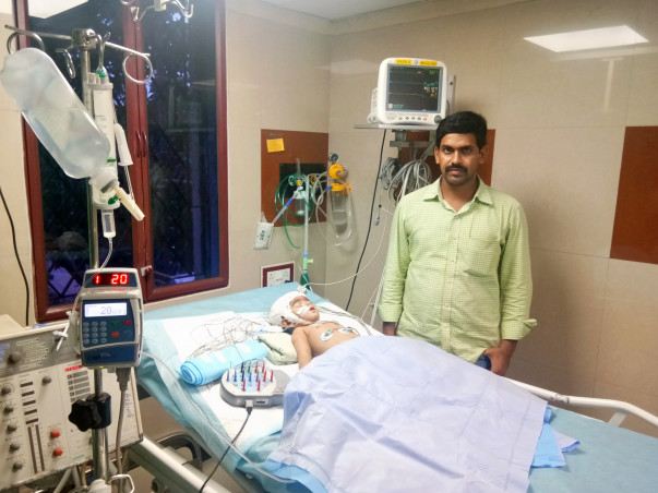 Help Madhavi's baby who is in a critical condition on life support