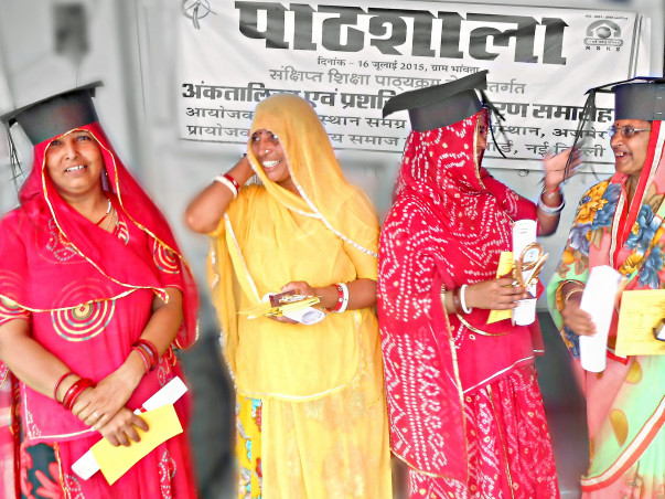 Send a Rural Woman to School in India