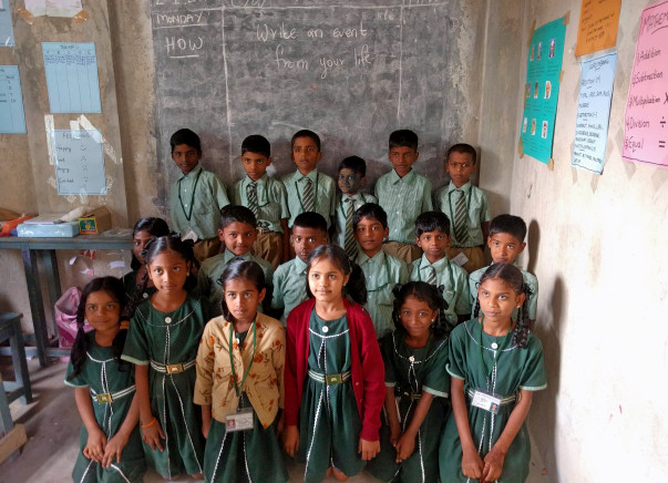 Elwin and the Freedom Writers of 4th Standard