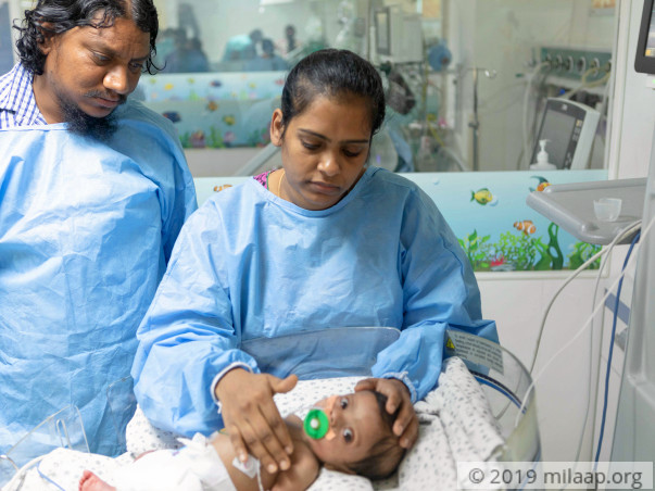 Painter Cannot Afford To Save 4-Month-Old Who Is Battling For Life