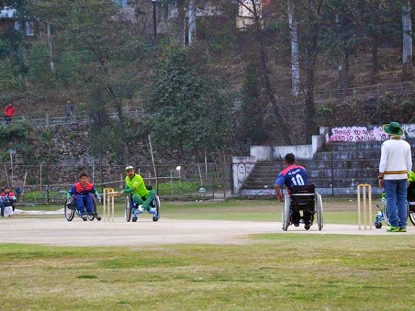 First ever Wheelchair Cricket Tournament in Bangalore.