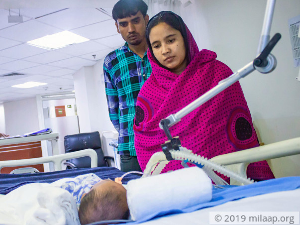This Domestic Help Is Struggling To Save Her 2-Month-Old Baby