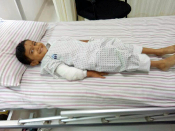 Help 3-year-old Pranav fight blood cancer