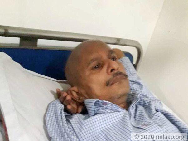 Amarnath has lung cancer and needs your support to survive.