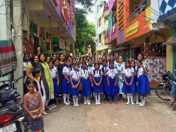 Gift 300 young girls a happy period