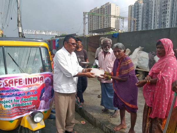 FEEDING TO HUNGRY PEOPLE