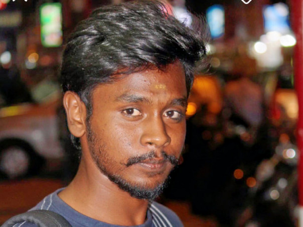 My friend saravana kumar met with an accident