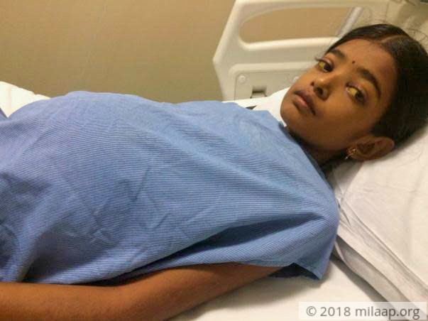 10-year-old Maheshwari needs a liver transplant to survive