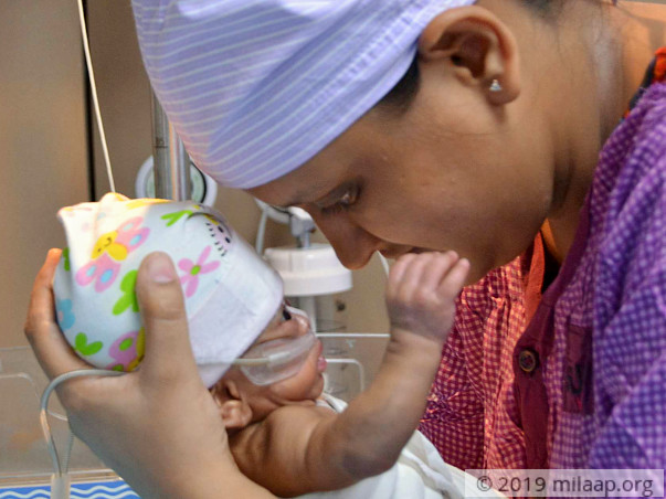 Help Vijaya Patel's Premature Baby Survive