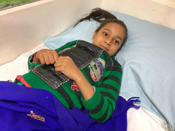 Help 9-year-old Anju fight cancer before it is too late