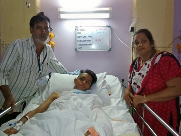 Aman met with a road accident and now needs surgery for his left arm