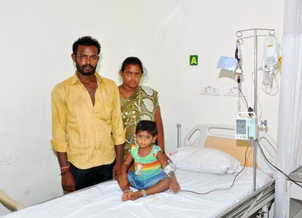 Parents of 3-year-old with a blood disease seeks help for treatment