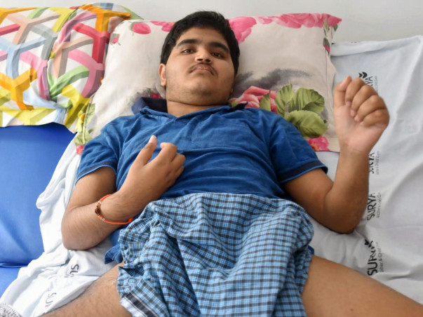 Help Adarsh Fight Myositis Ossification