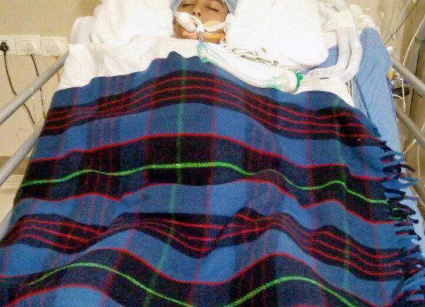 Aged13,M,is suffering from Budd Chiari syndrome