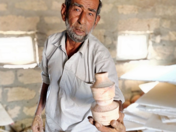 Potter / Kumhar Seeking Money To Build A Room To Stay-sell Items !