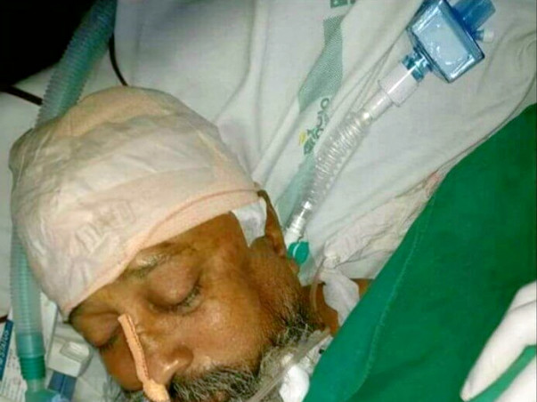My father Mr. Paramjeet Singh met an accident few days ago.