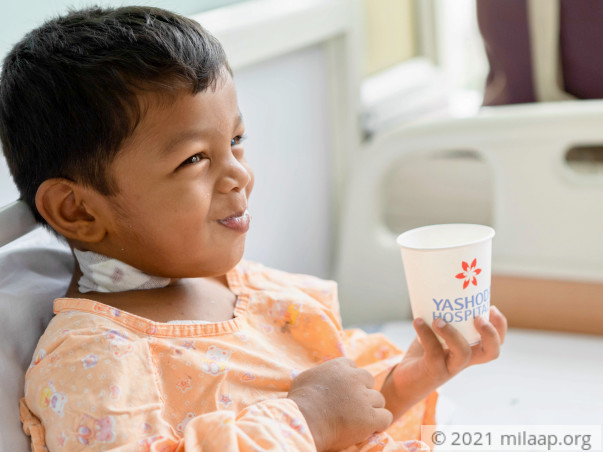 Sardhik needs a bone marrow transplant