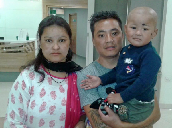 2-year-old boy has a tumor in his liver and needs our help to survive