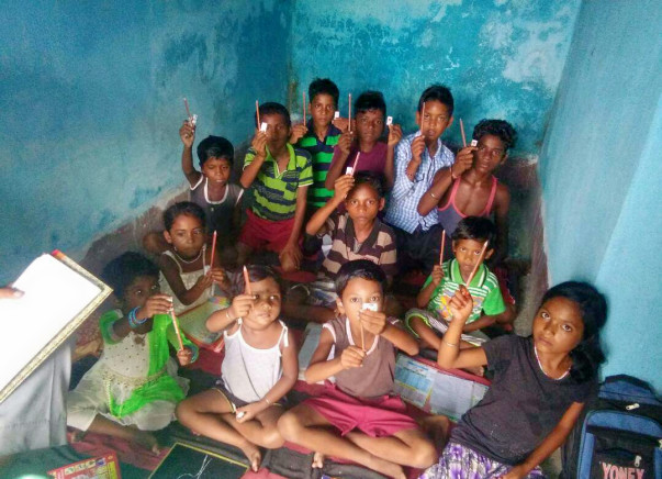 Gift Schools Bags To Rural School Kids On Independence Day