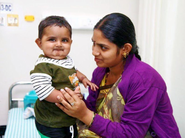 8-Month-Old Hemanth Smiles Even When His Body Is Giving Up On Him