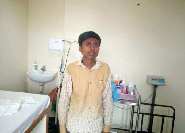 At 26, Koushik weighs only 33 kgs and has already had 6 surgeries