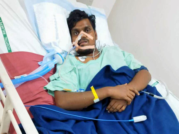 23 Year Old Vinay Kumar Needs Your Help Fight Guillain-barré Syndrome