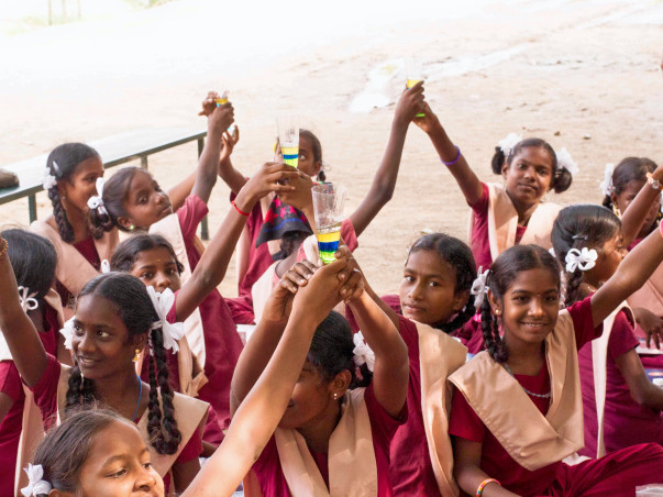 Big Bang Science Workshop for Girls Government School, Nandivaram