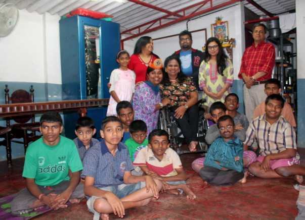 Fundraising to help physically disabled children in Bangalore.