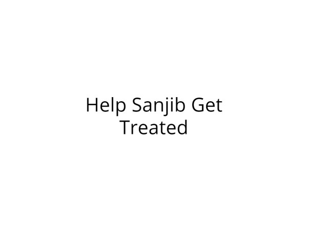 Help Sanjib Fight Cancer