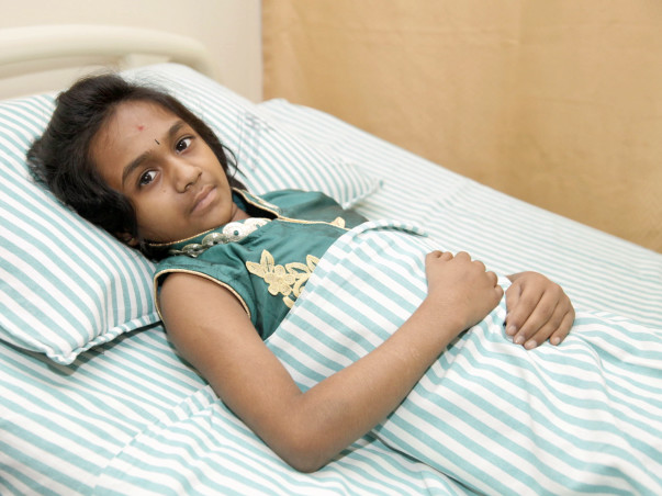 This 8-year-old has to fight a deadly disease to survive