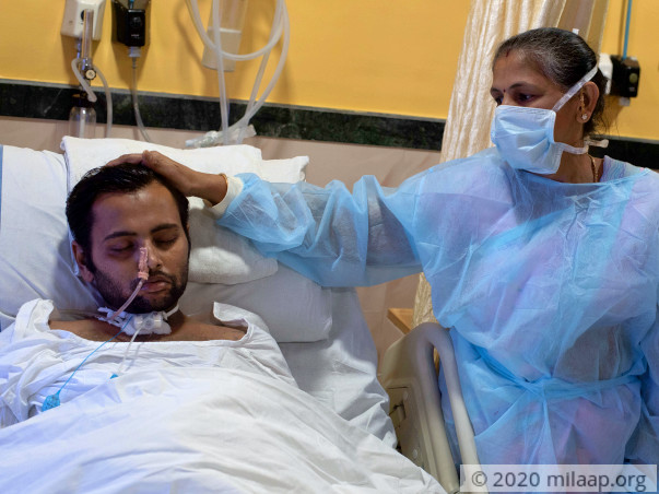 Help Rahul Lodha to undergo his treatment