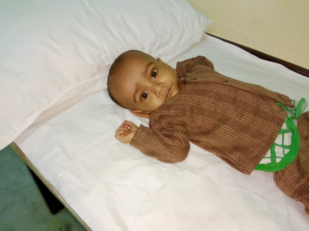 Help 10-month-old baby Masrur fight a severe heart disease