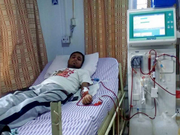 HELP DEBOMOY BANERJEE FOR HIS REPEAT DIALYSIS