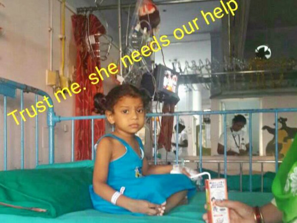 Need your support for Tejaswani,4 year child to fight cancer