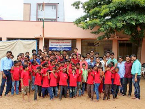 For underprivileged kids education purpose