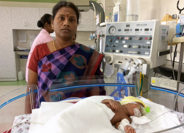 Help Sarala's twins overcome neonatal complications
