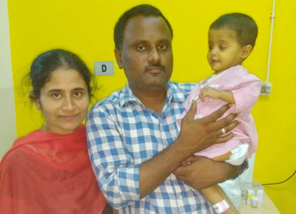 1-year-old Baby Hamsika Needs Your Help To Get Liver Transplantation