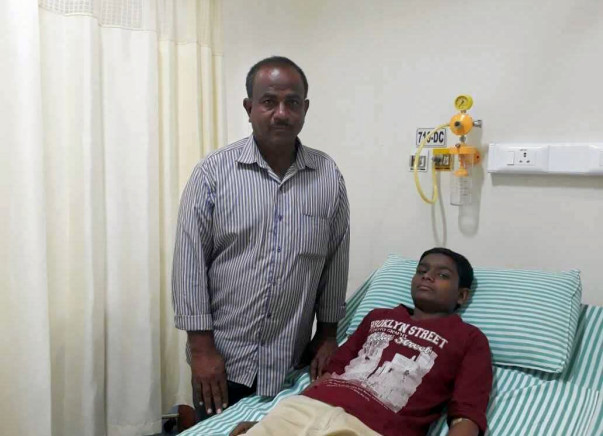 Help Santhosh Get Treatment For His Severe Blood Disorder